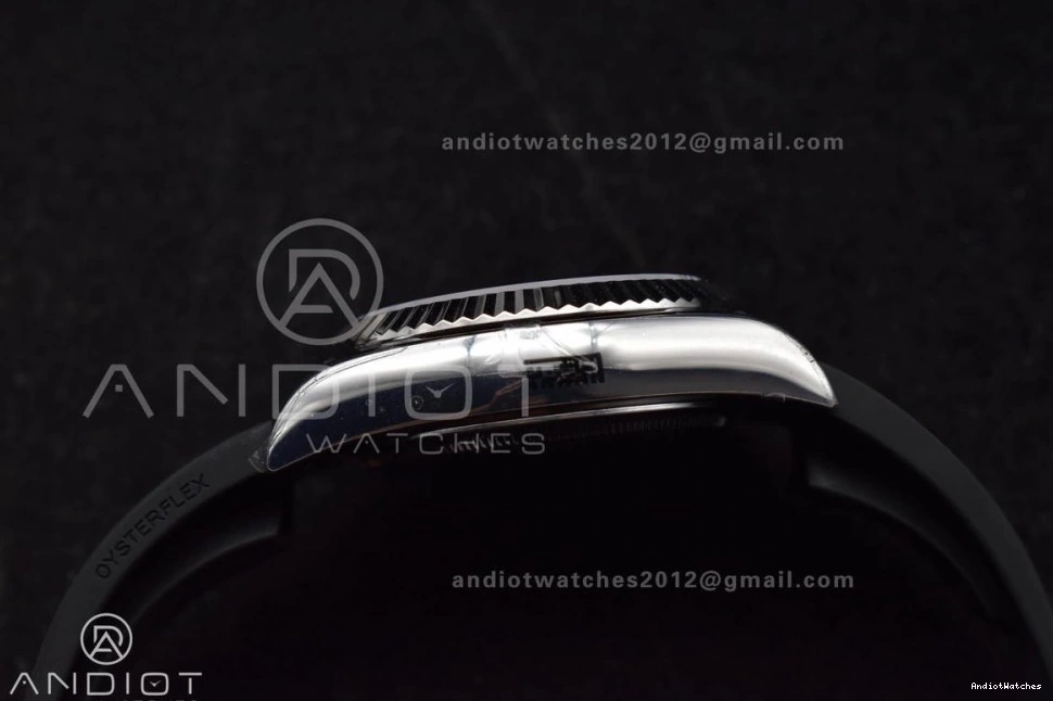 A23J 1:1 1106 336239 Best WrinkleFree SS Black Weight) (Gain ZF on Sky-Dweller Oysterflex Edition Dial Strap 0824